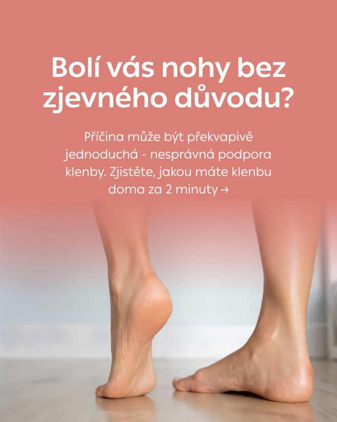Bolest chodidel, únava nohou nebo potíže s klouby často začínají u jediné věci – u nesprávné podpory klenby. Jenže jak...