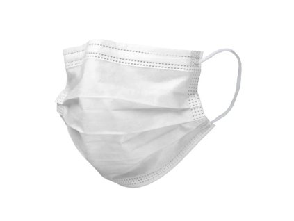 Rúško ochranné biele - Mercator