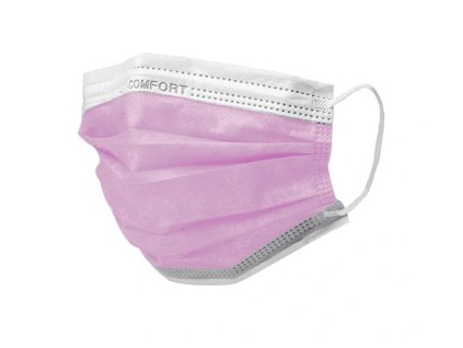 Rúško ochranné ružové - Ampri