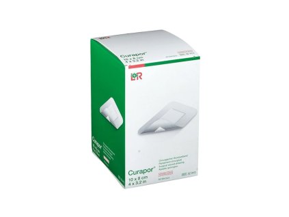 Náplasť chirurgická Curapor 10 x 8 cm, sterilná