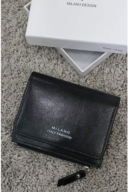 Peněženka Milano Fashion černá