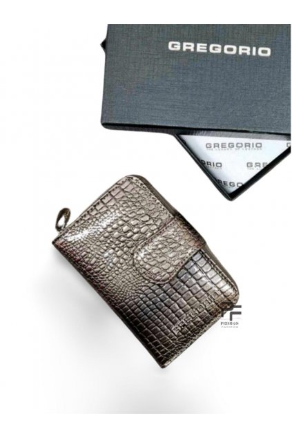 Luxusní dámská kožená peněženka Gregorio béžová