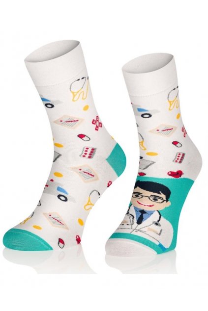 Stylové dárkové pánské ponožky pro doktory