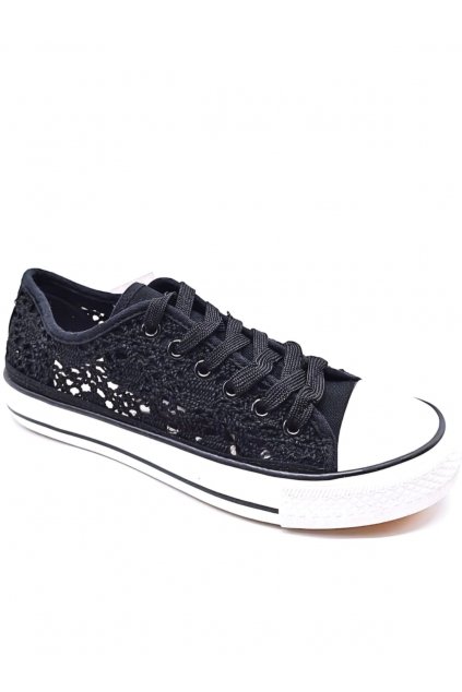 tenisky lace black