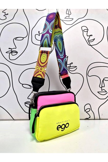 Dámské trendy luxusní crossbody EGO barevné