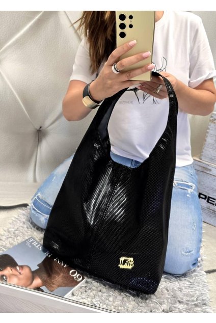 trendy dámská kabelka Larua Biaggi černá