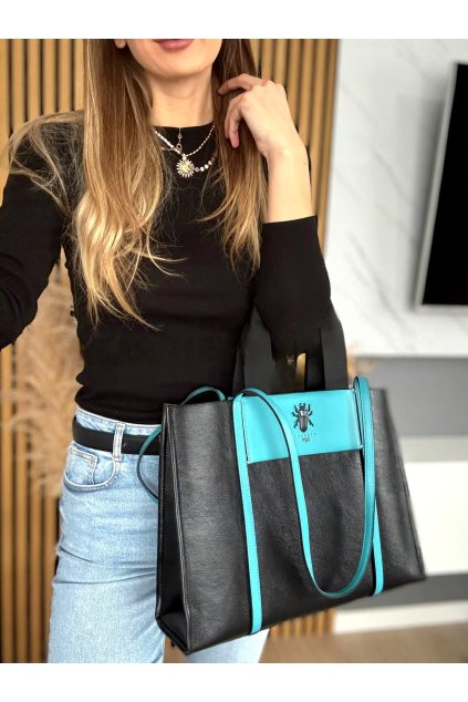 kabelka ego elegant modrá top kousek