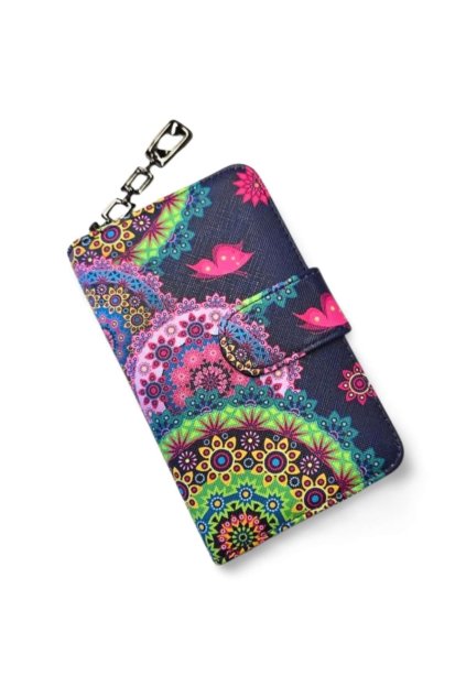 barevná dámské koženková peněženka Rainbow ve stylu desigual