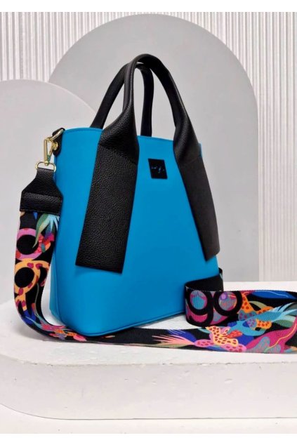 značková kabelka ego modrá trendy kabelka
