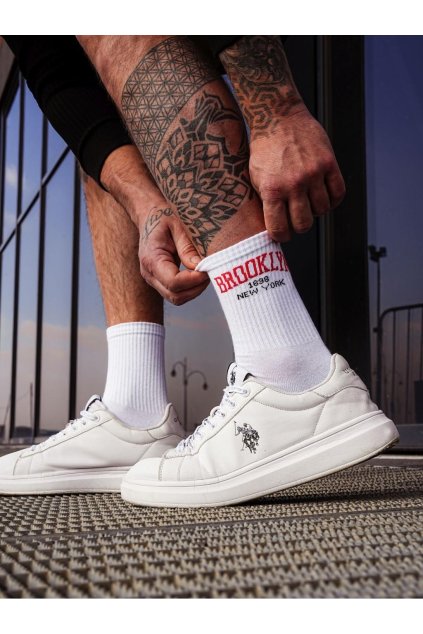 Pánské ponožky Brooklyn bílé