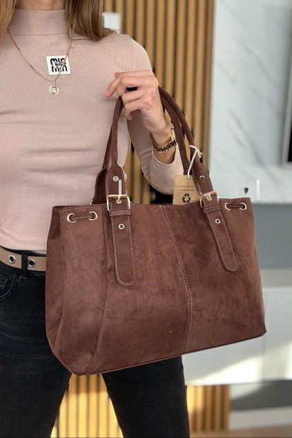 trendy kabelka čokoláda hnědá