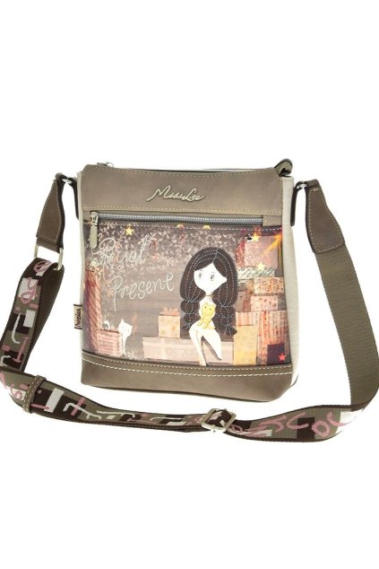 dámská crossbody misslee šedá