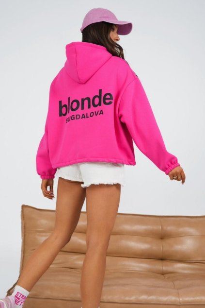Dámská mikina Blonde pink oversize