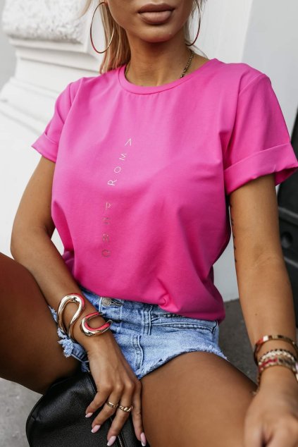 triko basic amor pink