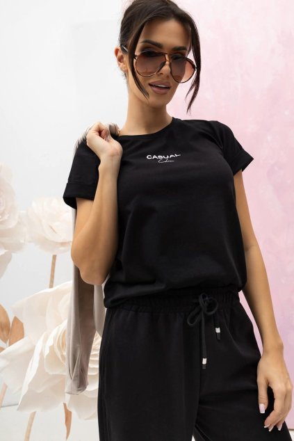 dámské kvalitní triko černé