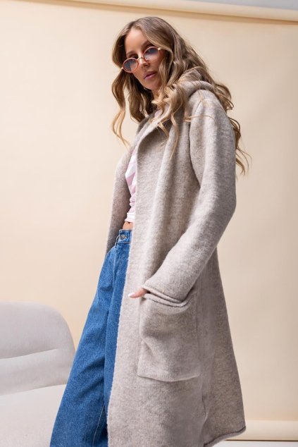 Dámský cardigan Stay Here béžový