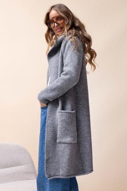 Dámský cardigan Stay Here šedý