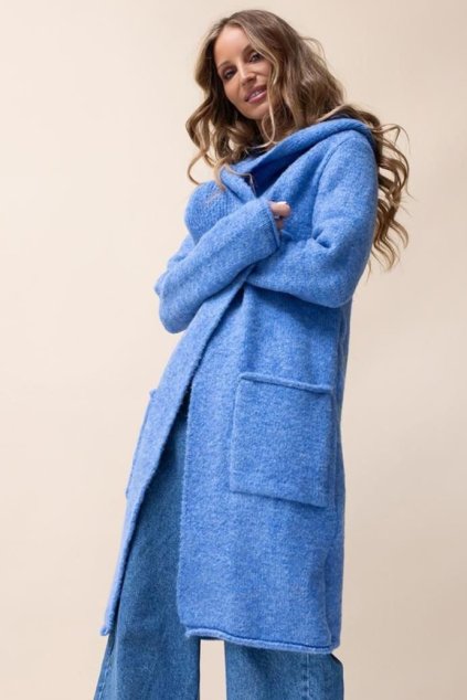 Dámský cardigan Stay Here modrý