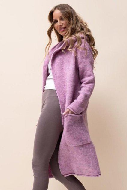 Dámský cardigan Stay Here starorůžový