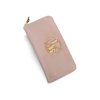 Dámská kožená peněženka Laura Biaggi růžová
