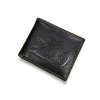 Luxusní pánská kožená peněženka s motorkou černá