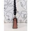 kabelka crossbody ego oboustranná 2 popruhy hnědobéžová trendy
