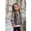 Trendy dámská mikina Lara pro mámu a dceru s leopardím vzorem