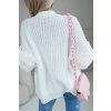 cardigan bílý kratší