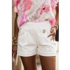 elegantní kraťasy bílé luxusní