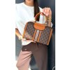 Trendy elegantní dámská kabelka Isabell hnědá