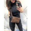 dámské trendy sportovnoelegantní crossbody Paolo bags hnědé