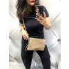 dámské trendy sportovnoelegantní crossbody Paolo bags béžové