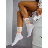 Dámské ponožky s motivem aperol bílé