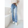 Jeans světle modré zvon