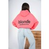 Dámská mikina Blonde korálová oversize