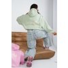 Dámská mikina Brunette mentolová oversize