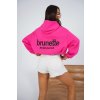 Dámská mikina Brunette pink oversize