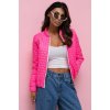 dámská bomber bunda pink růžová tmavá