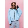 Tendy dámská jarní bunda Stay Hery na zip světle modrá