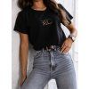 Trendy dámské triko Lara Basic černé
