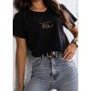 Trendy dámské triko Lara Basic černé
