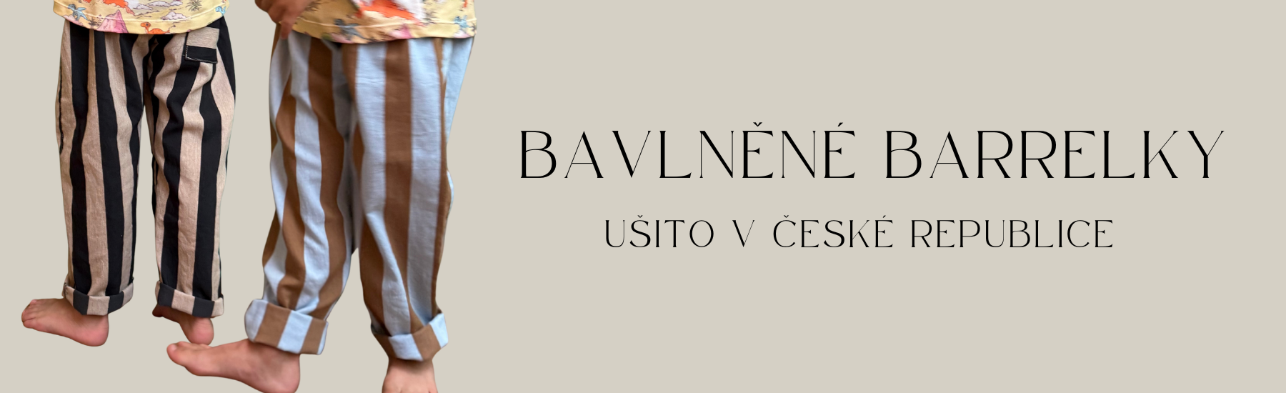 Letní dětské bavlněné kalhoty barrel, rostoucí