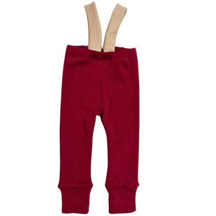 nepadací tepláky červené