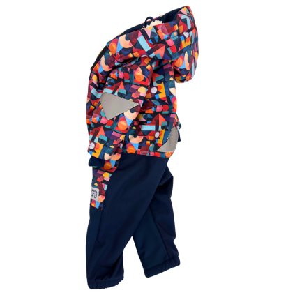 zimní overal s beránkem