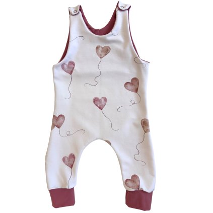 Dupačky SRDÍČKOVÉ BALÓNKY