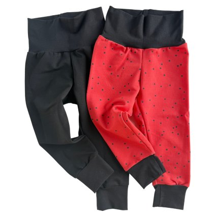 Multipack 2 tepláky BERUŠKY / ČERNÉ