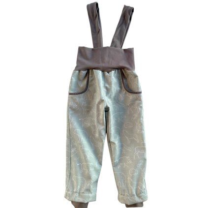 Nepadací softky LESNÍ ZVÍŘÁTKA (Velikost 98)