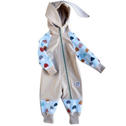Softshellový overall HOUBY (Dvojvelikosti 98/104)