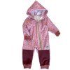 Softshellový overall MINI KVĚTY (Velikost 98)