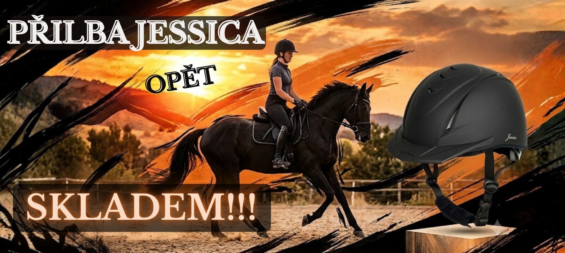Přilba Jessica opět skladem